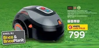 Brico Black + decker robotmaaier op accu bcrmw121-qw aanbieding
