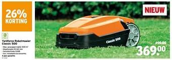GAMMA Yardforce robotmaaier classic 500 aanbieding