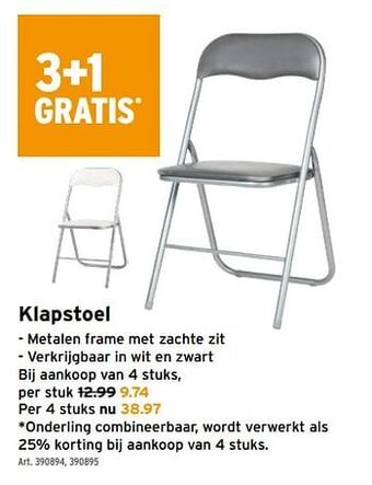 Klapstoel