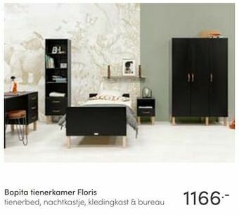 Baby & Tiener Bopita tienerkamer floris aanbieding