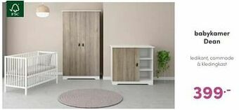 Baby & Tiener Babykamer dean aanbieding