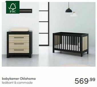 Baby & Tiener Babykamer oklahoma aanbieding