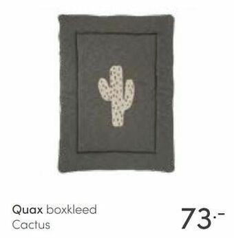 Baby & Tiener Quax boxkleed cactus aanbieding