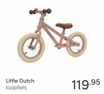 Baby & Tiener Little dutch loopfiets aanbieding
