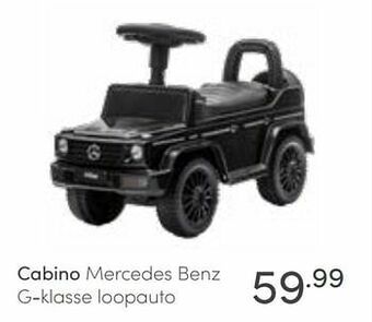 Baby & Tiener Cabino mercedes benz g-klasse loopauto aanbieding