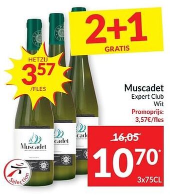 Intermarché Muscadet expert club wit aanbieding