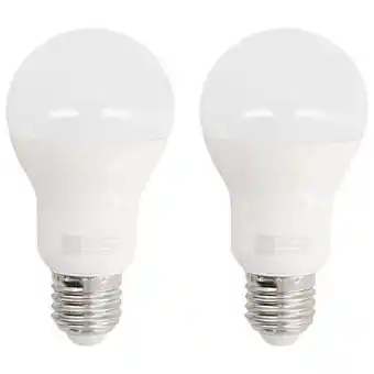 HEMA HEMA LED Lamp 100W - 1521 Lm - Peer - Mat - 2 Stuks (wit) aanbieding