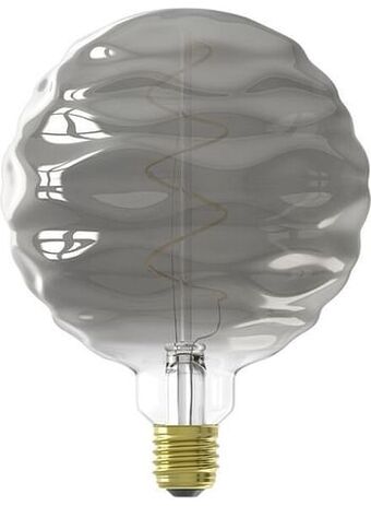 HEMA HEMA LED Lamp 4W - 100 Lm - Globe - Titanium (grijs) aanbieding