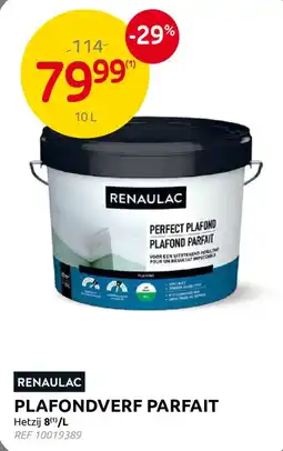 Brico plafondverf parfait aanbieding