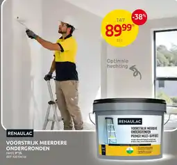 Brico Renaulac Voorstrijk meerdere ondergronden aanbieding