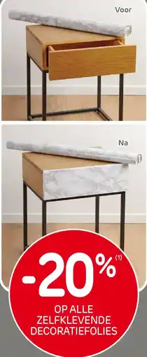 Brico zelfklevende decoratiefolies aanbieding