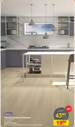 Brico Deco vinylplanken dynamic aanbieding