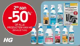 Brico 2de aan -50% op alle producten van HG (behalve tuin) aanbieding
