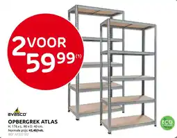 Brico Opbergrek atlas aanbieding