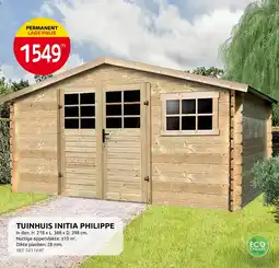 Brico Tuinhuis initia philippe aanbieding