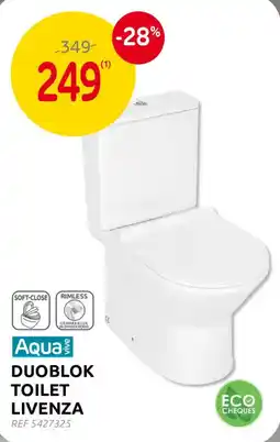 Brico Duoblok toilet livenza aanbieding