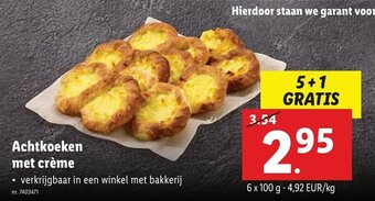 Achtkoeken met creme