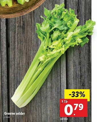 Lidl Groene selder aanbieding