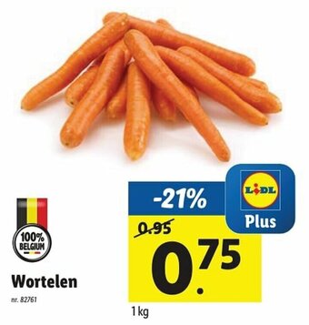 Lidl Wortelen 1 kg aanbieding