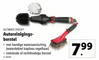 Lidl Ultimate speed Autoreinigings-borstel aanbieding