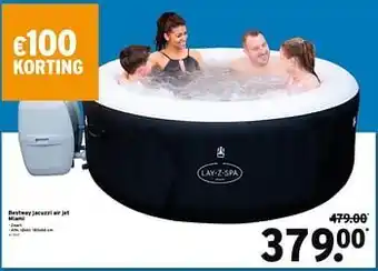 GAMMA Bestway jacuzzi air jet miami aanbieding