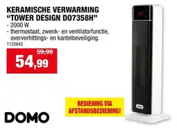Hubo Keramische verwarming tower design do7358h aanbieding