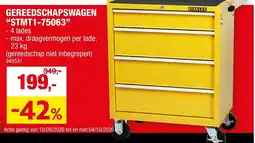 Hubo gereedschapswagen stmnt1-75063 aanbieding