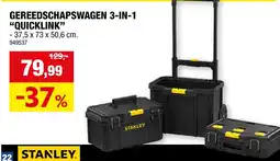 Hubo gereedschapswagen 3-in-1 quicklink aanbieding