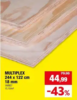 Hubo Multiplex aanbieding