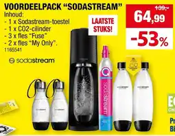 Hubo Voordeelpack sodastream aanbieding