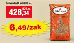 Hubo Wood pellets aanbieding