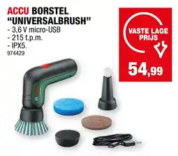 Hubo Accu borstel universalbrush aanbieding