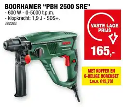 Hubo Boorhamer pbh 2500 sre aanbieding