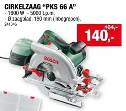 Hubo Cirkelzaag pks 66 a aanbieding