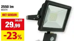 Hubo LED buitenlamp met sensor aanbieding