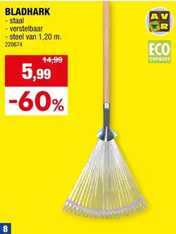 Hubo Bladhark aanbieding