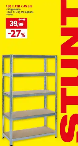Hubo legplanken aanbieding