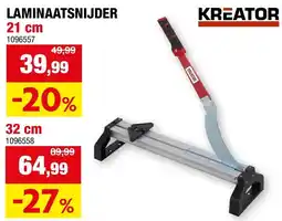 Hubo Laminaatsnijder Kreator aanbieding