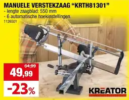 Hubo Manuele verstekzaag krth81301 aanbieding