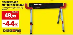 Hubo Opvouwbare metalen schraag aanbieding