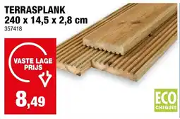 Hubo Terrasplank aanbieding