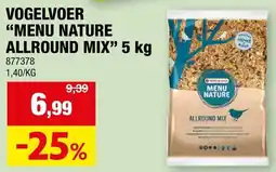 Hubo Vogelvoer menu nature allround mix aanbieding
