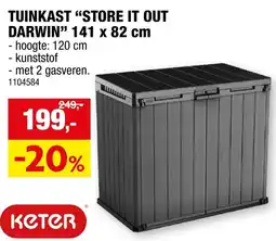 Hubo Tuinkast store it out darwin aanbieding