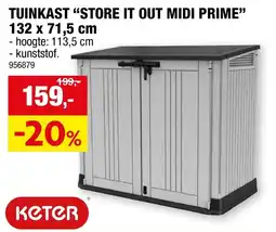 Hubo Tuinkast store it out midi prime aanbieding