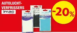 Hubo Autoluchtverfrissers imao aanbieding