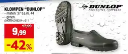Hubo Klompen dunlop aanbieding