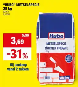Hubo Hubo metselspecie aanbieding