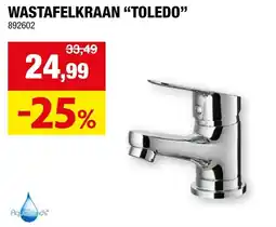 Hubo Wastafelkraan toledo aanbieding