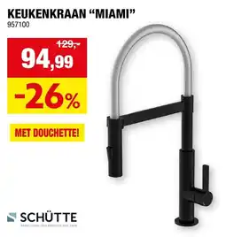 Hubo Keukenkraan Miami aanbieding