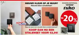 Hubo Stalenset aanbieding